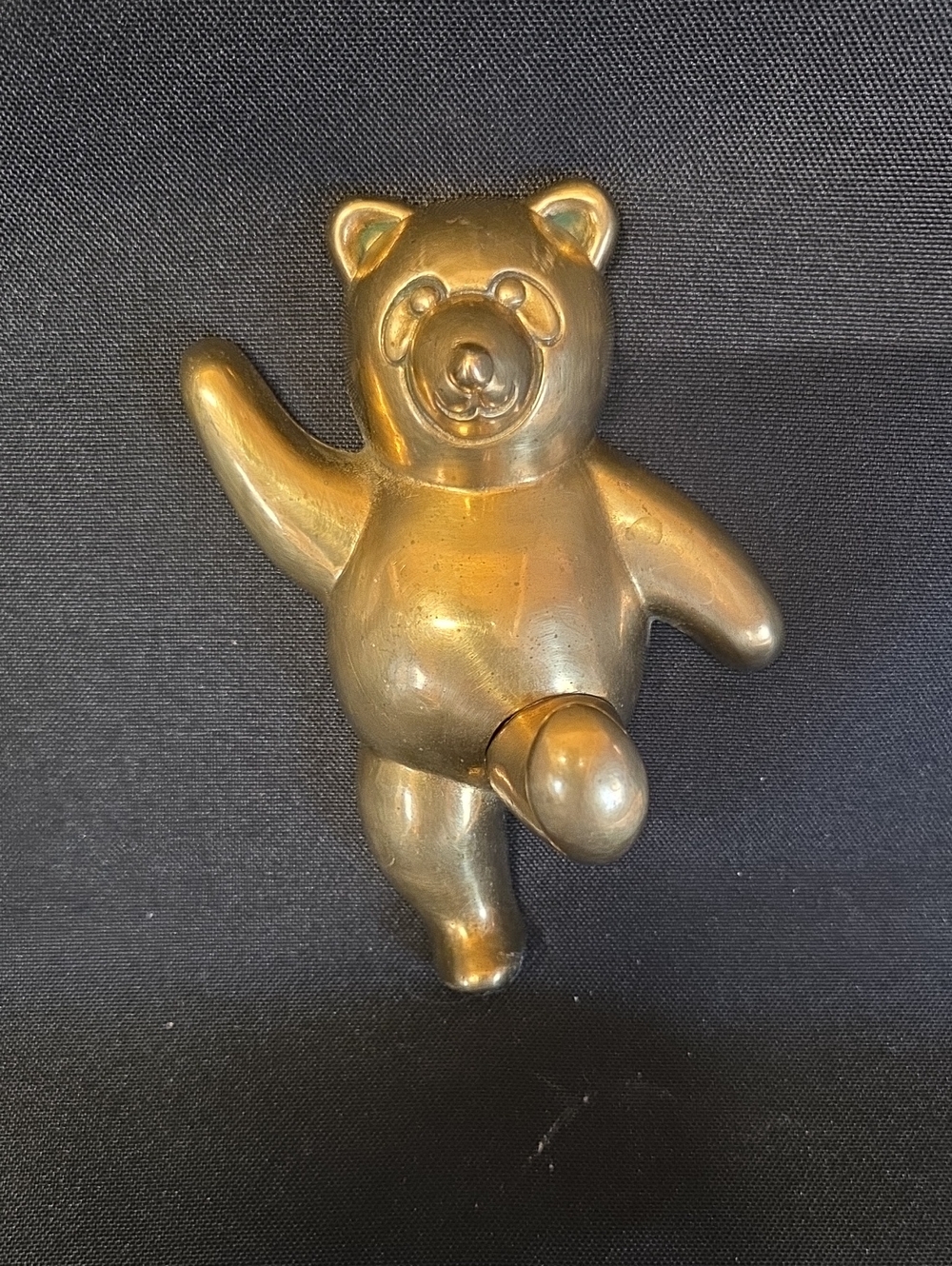 Solid Brass Bear Hook